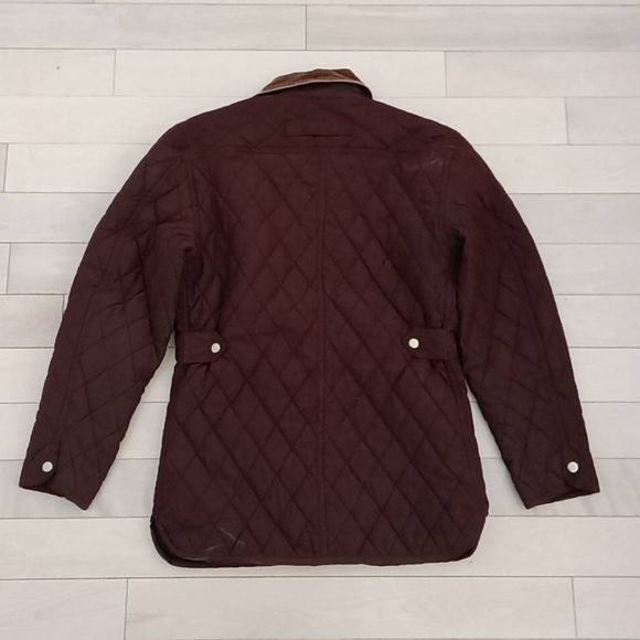 Vintage Brown Quilted Country Beaufort Jacket - Picture 2 of 4